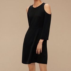 Aritzia Wilfred open shoulder dress